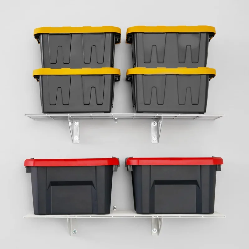 1' x 6' Wall Shelf (with Hooks) 4