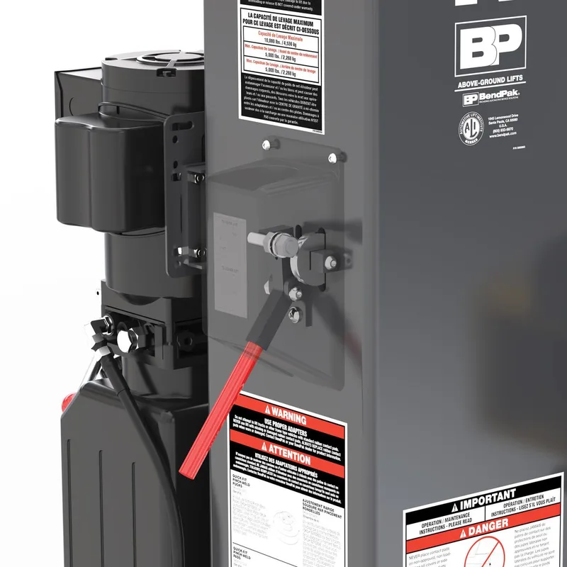 10AP-SRT 10,000-lb. Capacity Two-Post Lift Mid Rise 8