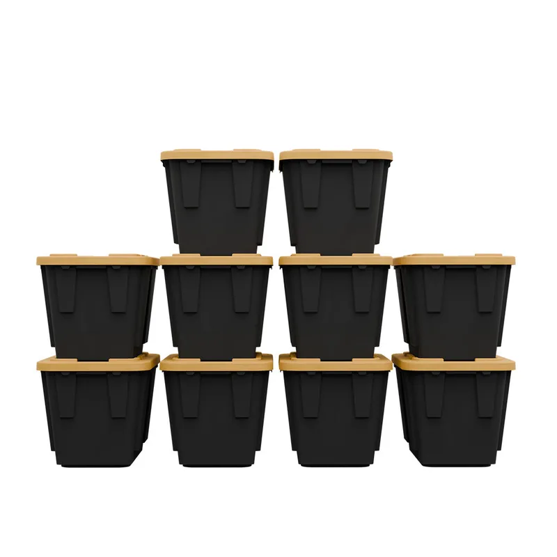 12 Gallon Storage Bins - Set of 10