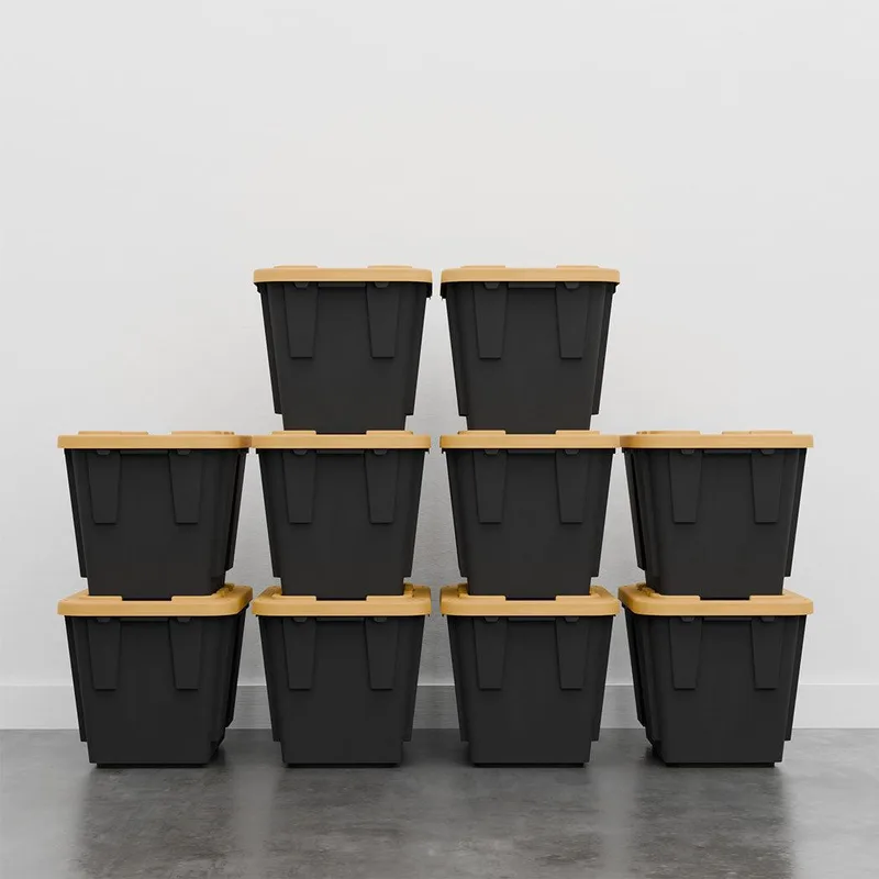12 Gallon Storage Bins - Set of 10 2