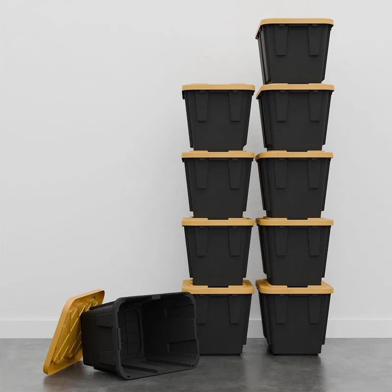 12 Gallon Storage Bins - Set of 10 3