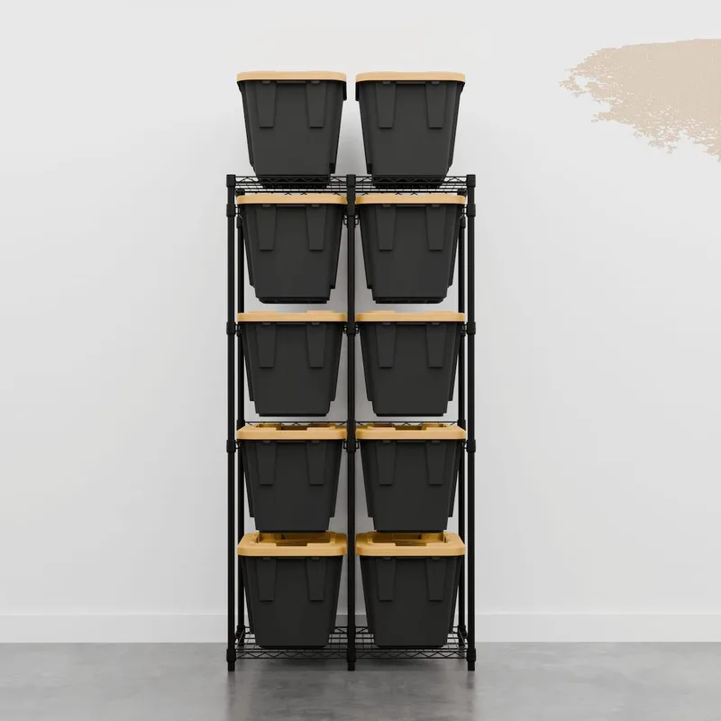 12 Gallon Storage Bins - Set of 10 5