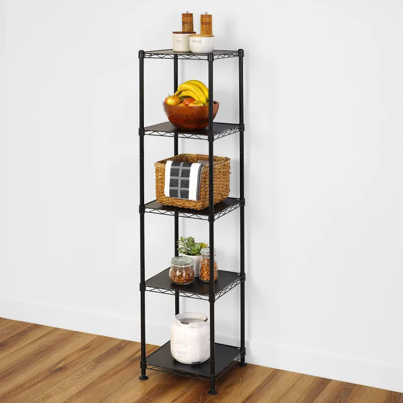 14" x 14" x 60" 5-Tier Wire Rack 3