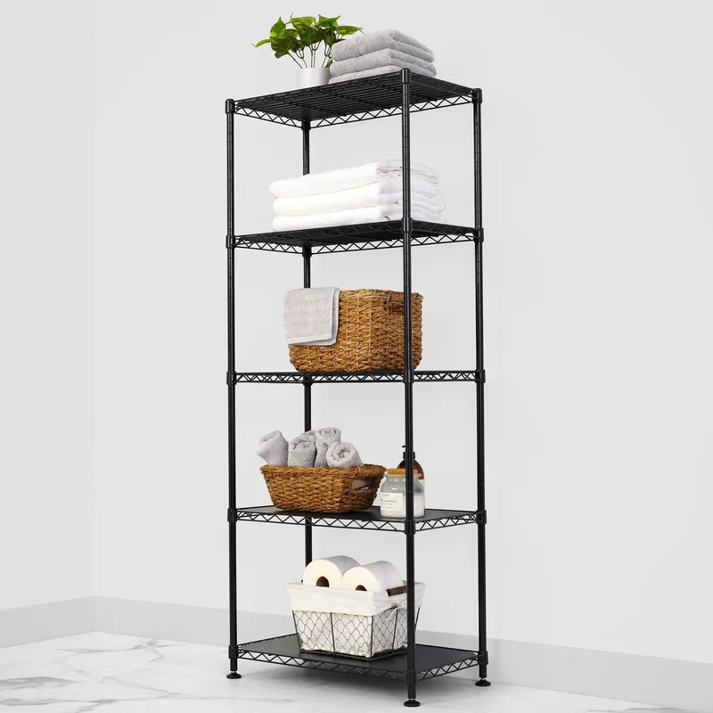 14" x 24" x 60" 5-Tier Wire Rack 4