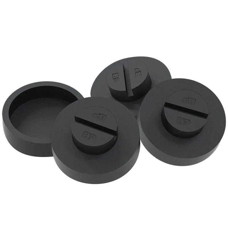 2-Post Slipover Pads Round Puck (4-Pack) 2