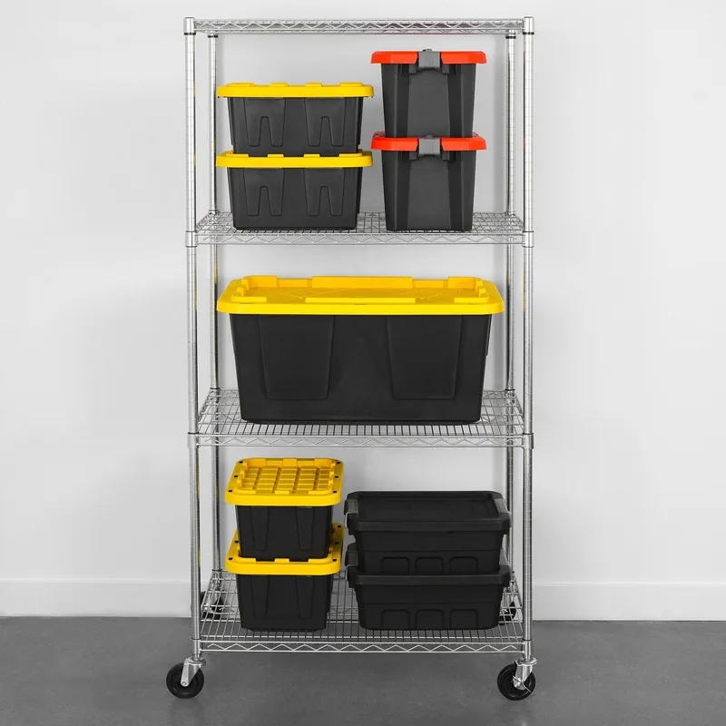 24" x 36" x 72" 4-Tier Wire Rack 2