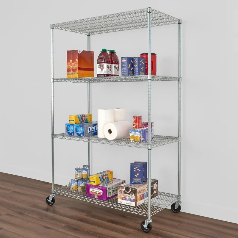 24" x 48" x 72" 4-Tier Wire Rack 4