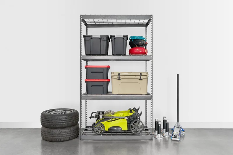 24" x 48" x 84" Heavy Duty Garage Shelving 2