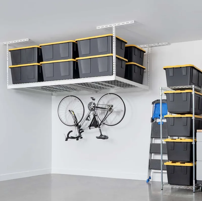4' x 8' Overhead Garage Storage Rack 4