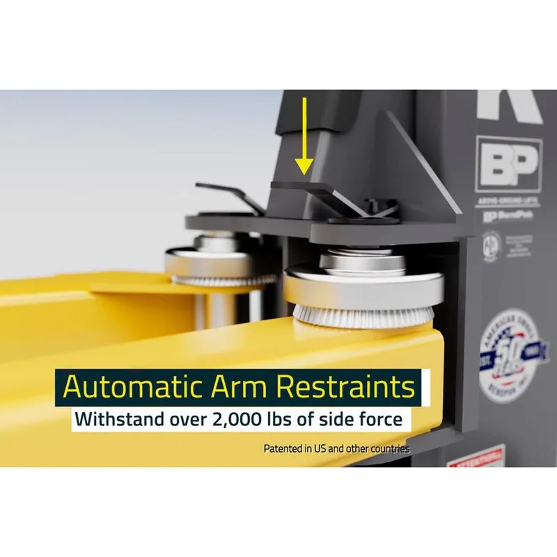BendPak 10AP-168 Two Post Car Lift - 10,000-Lb Capacity - 168" Extended Height 9