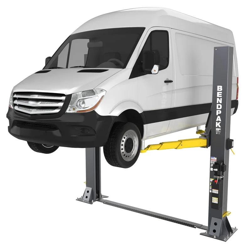 BendPak 12APF Open-Top Two-Post Car Lift - 12,000-lbs. Capacity - Low-Ceiling 2