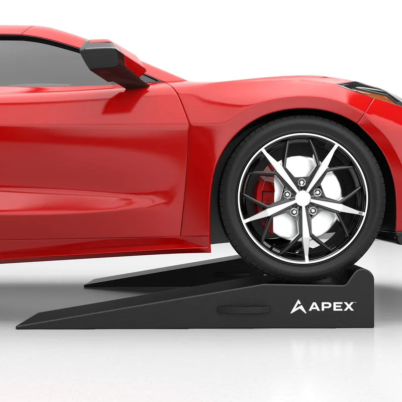 APEX 48-inch Lightweight Foam Garage Ramp Kit - Set of 2 4