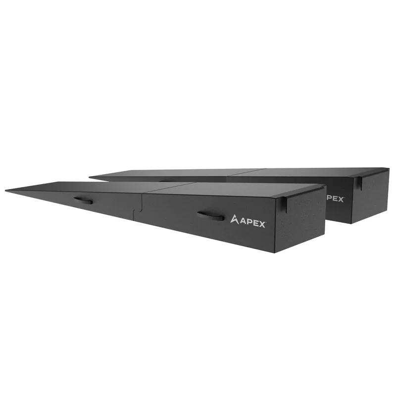 APEX 96-inch Lightweight Foam Four-Post Ramp Kit - Set of 2 8