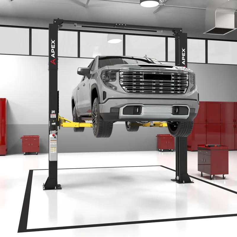 APEX AL10C Clearfloor Two-Post Lift - 10,000-lbs. Capacity 4
