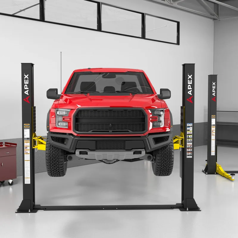 APEX AL9LC Floorplate Two-Post Lift - 9,000-lbs. Capacity 2