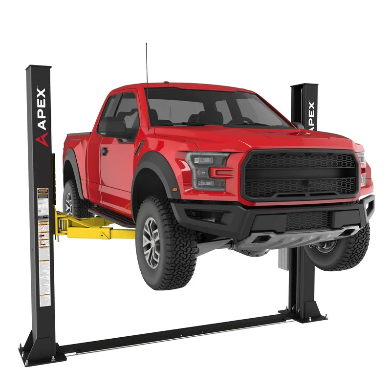 APEX AL9LC Floorplate Two-Post Lift - 9,000-lbs. Capacity