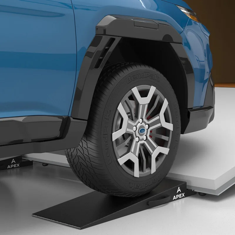 APEX 36-inch Lightweight Foam Trailer Ramp Kit - Set of 2 4