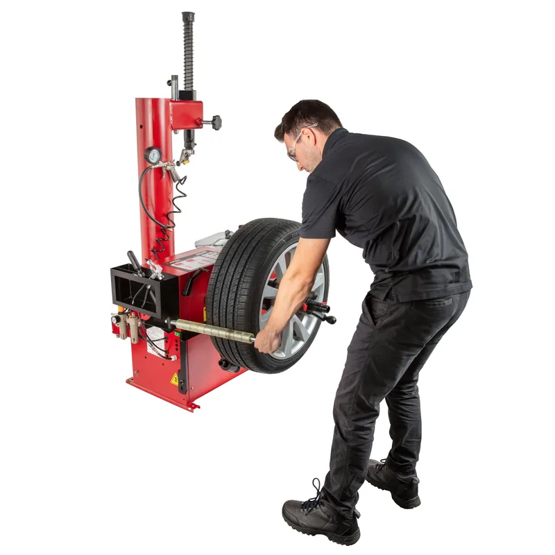 APEX AT26 and AB24M Tire Changer and Wheel Balancer Combo 9