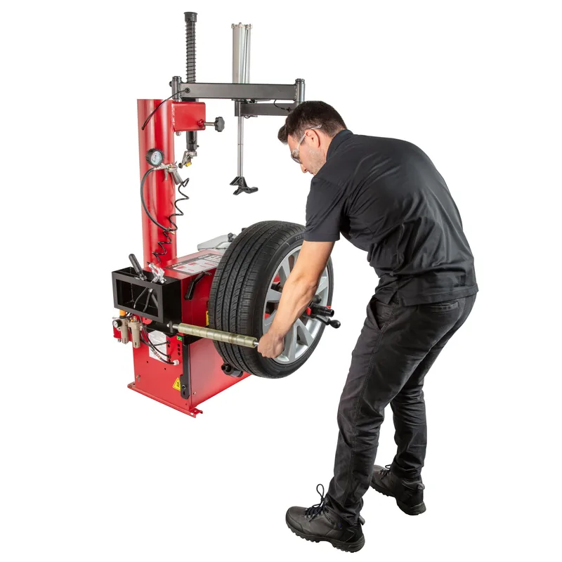 APEX AT26A and AB24M Tire Changer and Wheel Balancer Combo 9