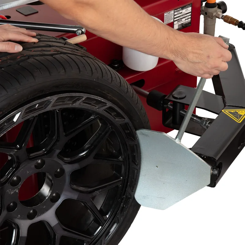 APEX AT26A Swing Arm Tire Changer with Assist Tower 2