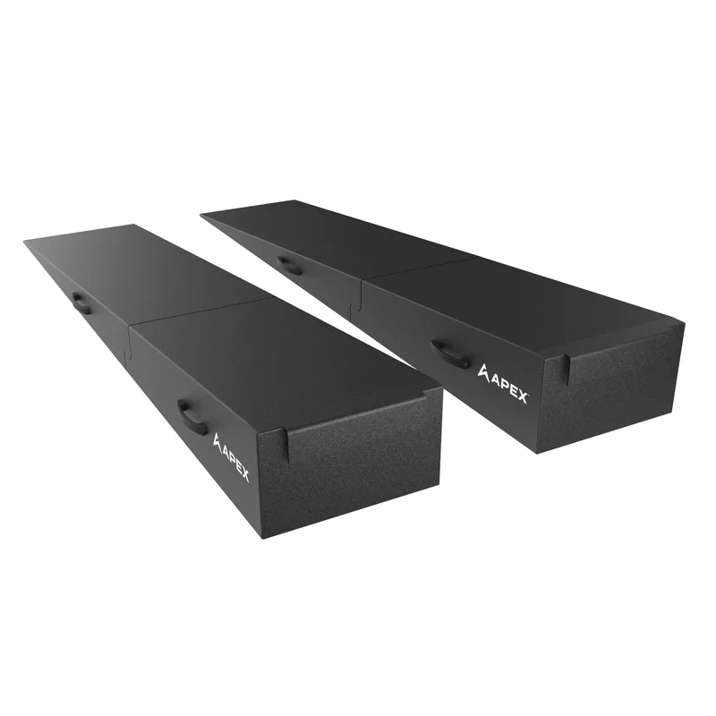 APEX 96-inch Lightweight Foam Four-Post Ramp Kit - Set of 2 9