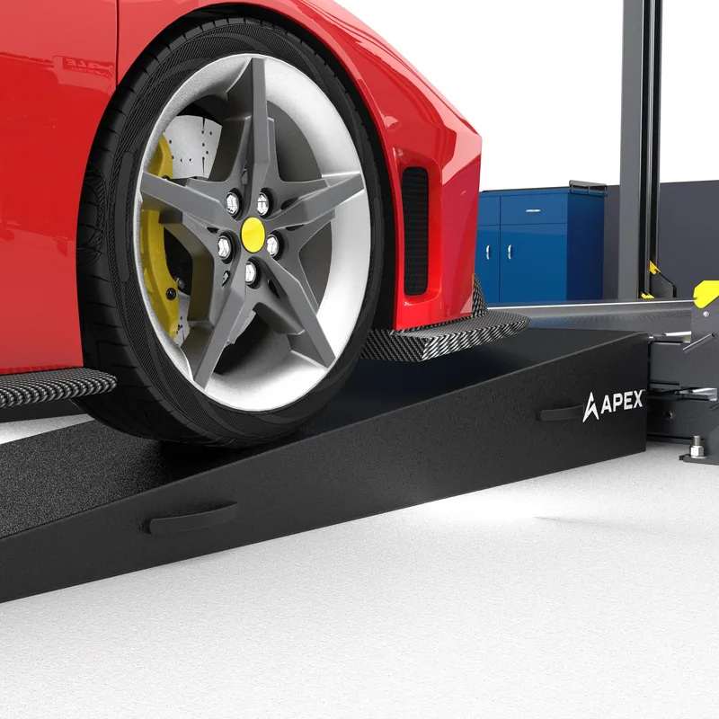 APEX 96-inch Lightweight Foam Four-Post Ramp Kit - Set of 2 3