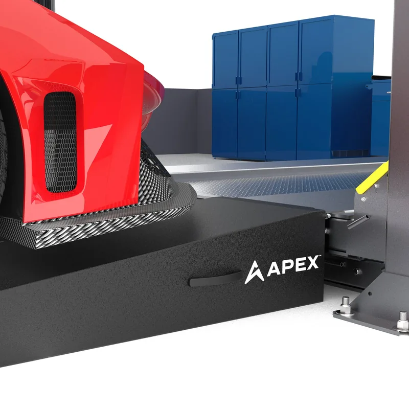 APEX 96-inch Lightweight Foam Four-Post Ramp Kit - Set of 2 4