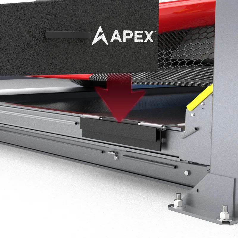 APEX Ramp Receiver Brackets for BendPak 7K to 9K Four-Post Lifts - Set of 2 5