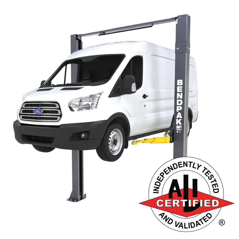 BendPak 10APX-181 Two-Post Car Lift - 10,000-lbs. Capacity - 181-in. Extended Height