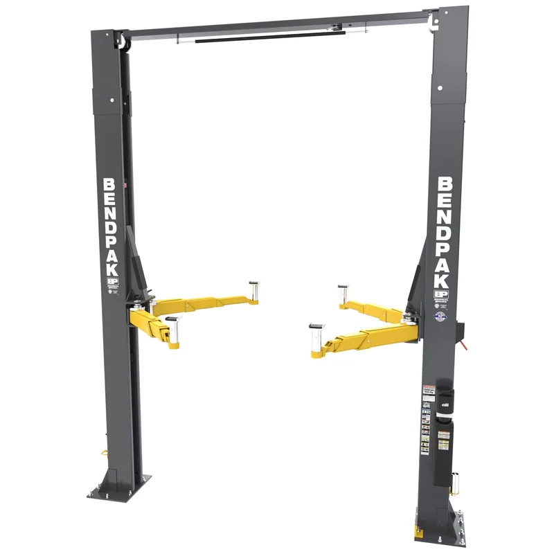 BendPak 12APX-192 Two-Post Car Lift - 12,000-lbs. Capacity - High-Rise - 192-in. Extended Height 9