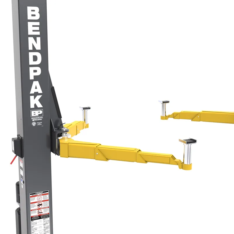 BendPak 12APX-192 Two-Post Car Lift - 12,000-lbs. Capacity - High-Rise - 192-in. Extended Height 5