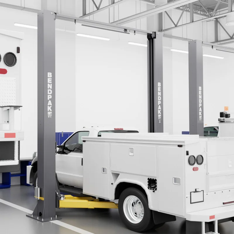 BendPak 12APX Two-Post Car Lift - 12,000-lbs. Capacity - High-Rise 2
