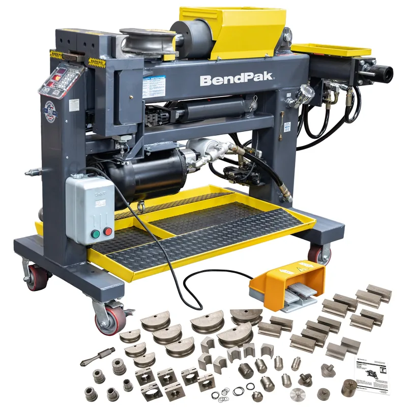 BendPak 1302BA Digital-Automatic Pipe Bender - Metric Tooling, 208-460V 3-Phase 8