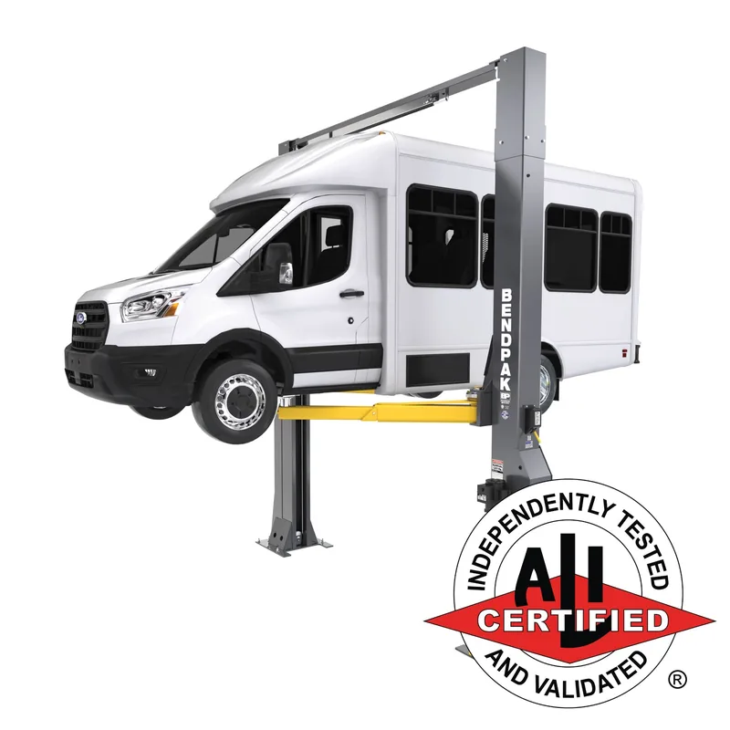 BendPak 16AP-192 Super-Duty Two-Post Car Lift - 16,000-lbs. Capacity - 192-in. Extended Height