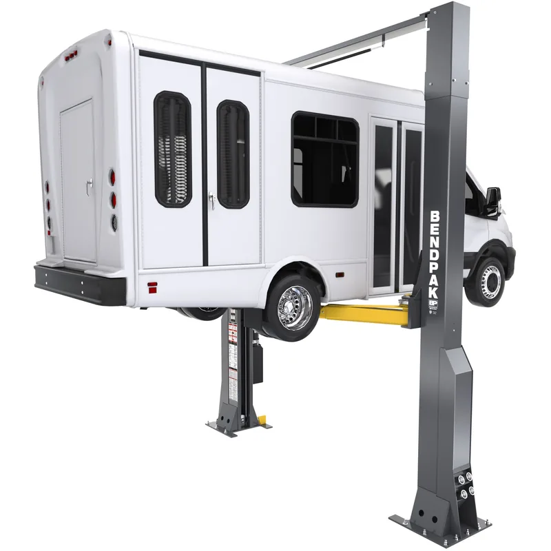 BendPak 16AP-192 Super-Duty Two-Post Car Lift - 16,000-lbs. Capacity - 192-in. Extended Height 9