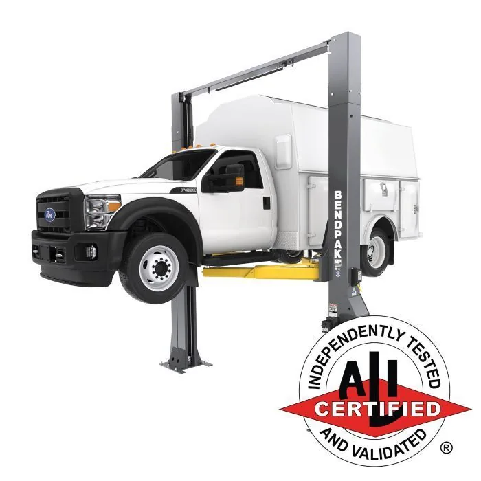 BendPak 20AP-192 Super-Duty Two-Post Car Lift - 20,000-lbs. Capacity - 192-in. Extended Height