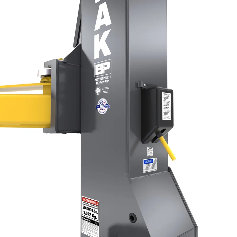 BendPak 16AP-192 Super-Duty Two-Post Car Lift - 16,000-lbs. Capacity - 192-in. Extended Height 5