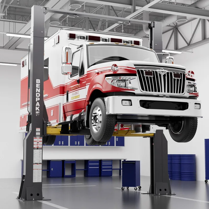 BendPak 20AP-192 Super-Duty Two-Post Car Lift - 20,000-lbs. Capacity - 192-in. Extended Height 4