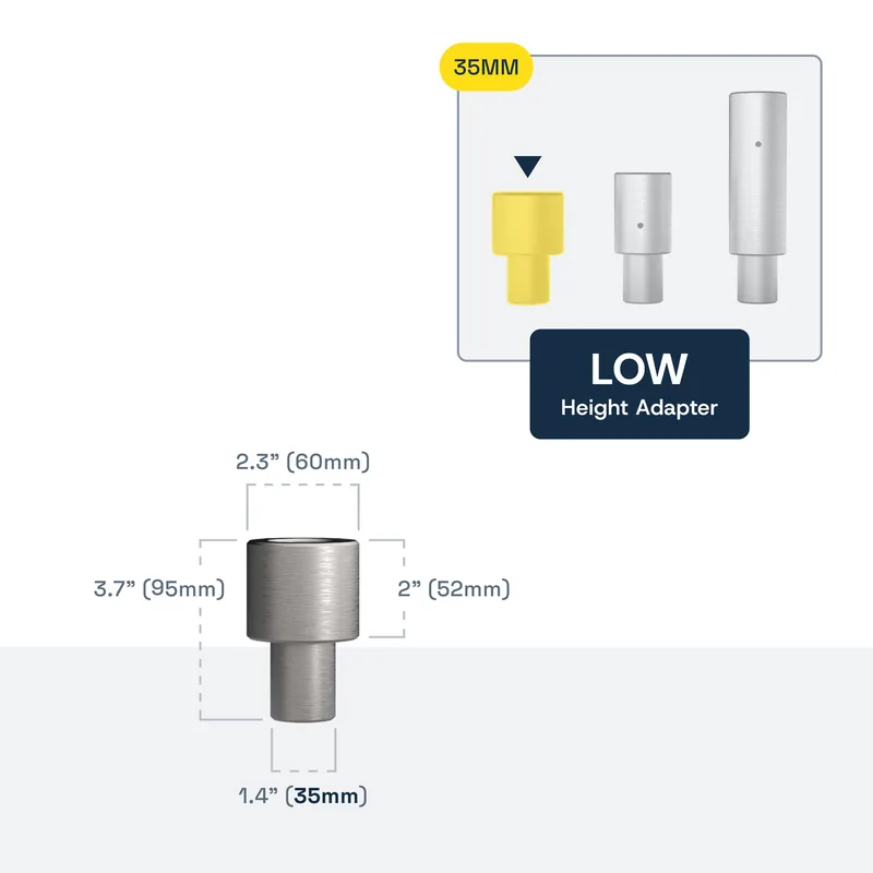 MaxJax Low 2-Post Lift Adapter 35mm Pin 2