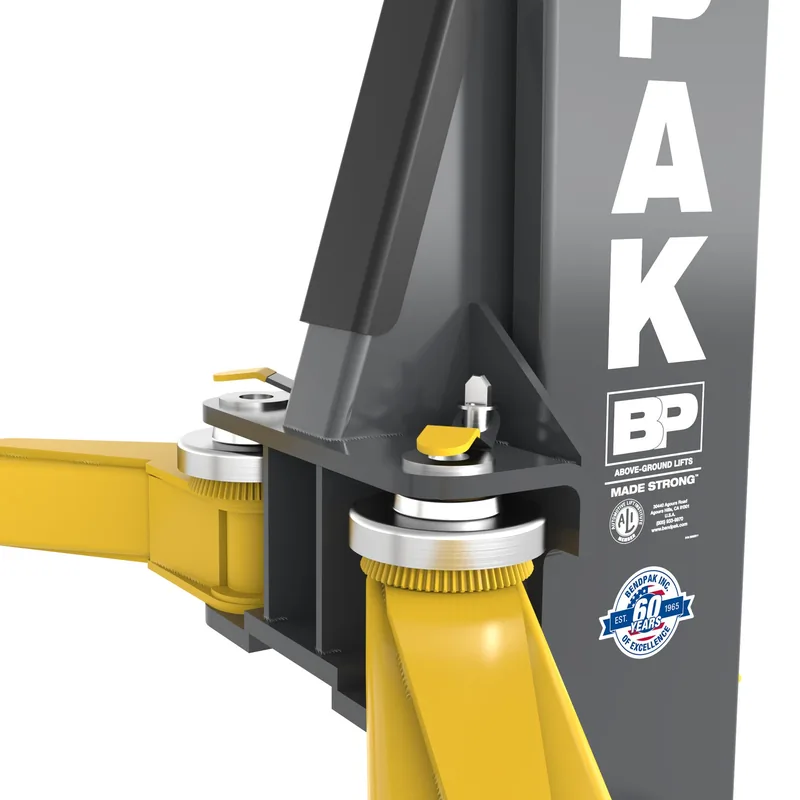 BendPak 9APF Two-Post Lift for Low Ceilings - 9,000 lb Capacity 3