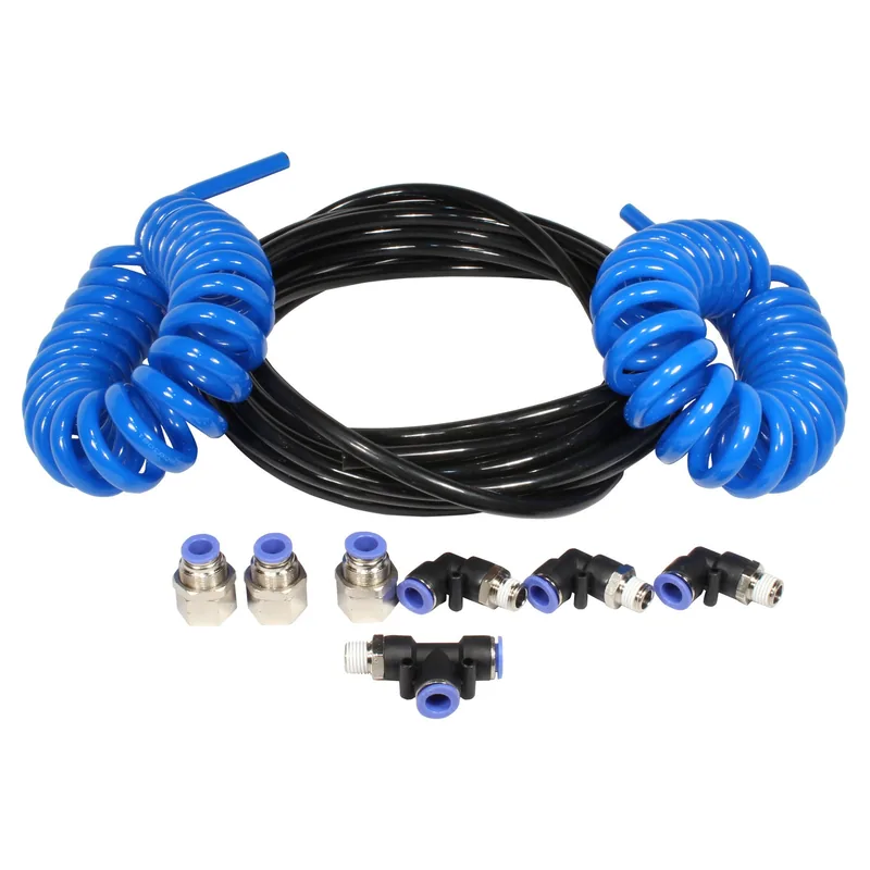 BendPak HDSO-14AX Four-Post Alignment Lift Package with RJ7W Rolling Jacks and Airline Kit 5