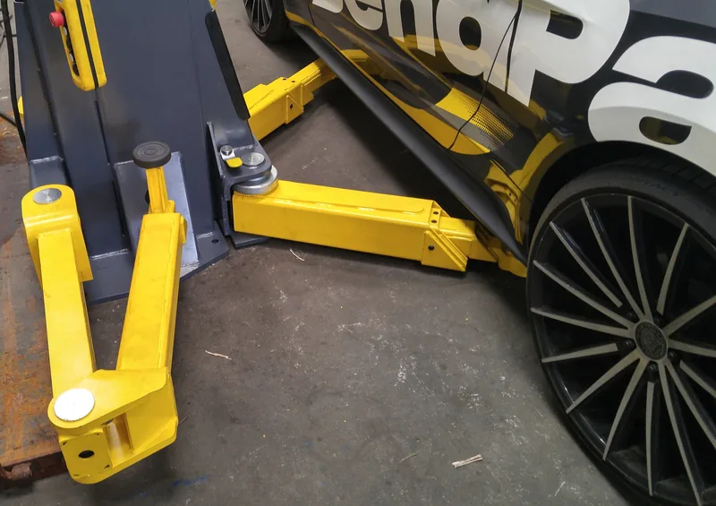 BendPak OctaFlex 12DPS Two-Post Car Lift - Auxiliary Lift-Assist Arms 7