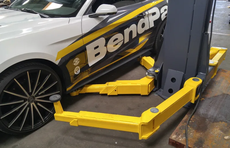 BendPak OctaFlex 12DPS Two-Post Car Lift - Auxiliary Lift-Assist Arms 5