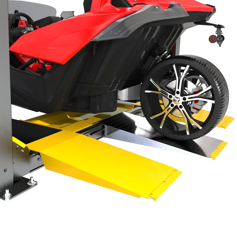 BendPak Third-Wheel Kit for Four-Post Lifts - Wide Runway Setting 3