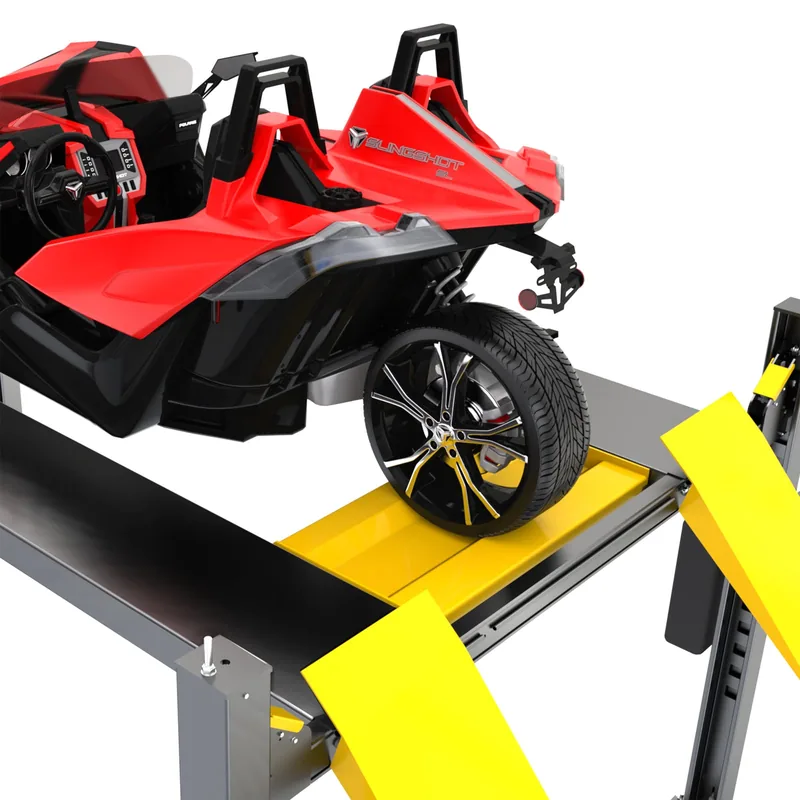 BendPak Third-Wheel Kit for Four-Post Lifts - Wide Runway Setting 8