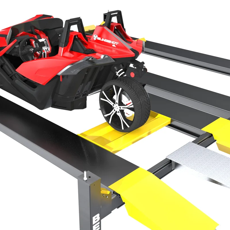BendPak Third-Wheel Kit for Four-Post Lifts - Wide Runway Setting 4