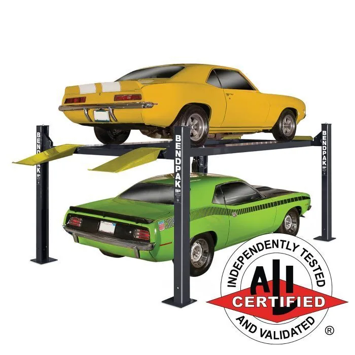 BendPak HD-9XL Four-Post Lift - 9,000-lbs. Capacity