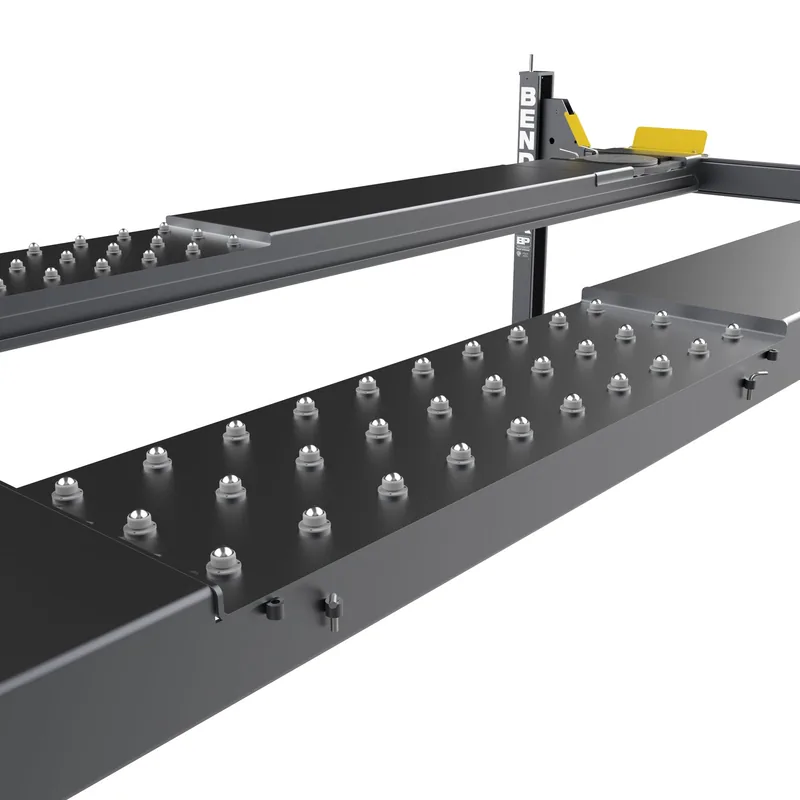 BendPak HDS14LSXE Four-Post Alignment Lift Package with RJ7W Rolling Jacks and Airline Kit 5