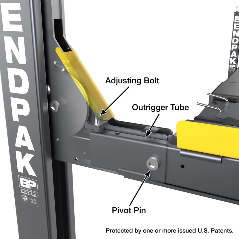 BendPak HDSO14AX Open-Front Alignment Lift - 14,000-lbs. Capacity 2