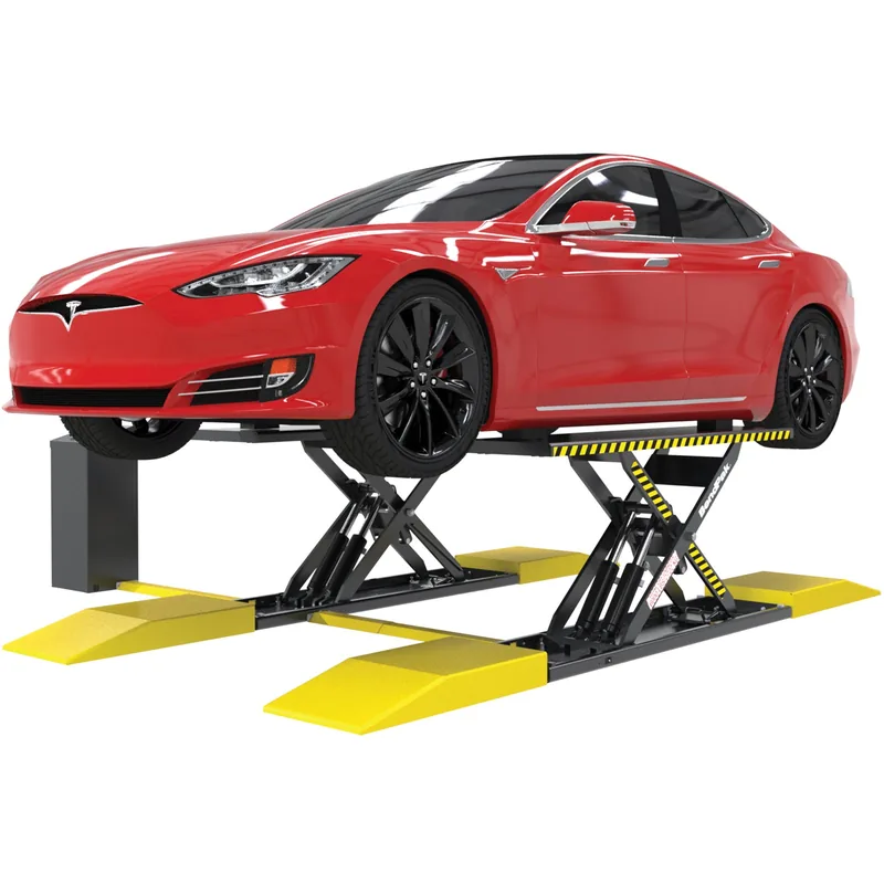 BendPak MDS-6EXT Extended Open-Center Mid-Rise Scissor Lift - 6,000-lbs. Capacity 2